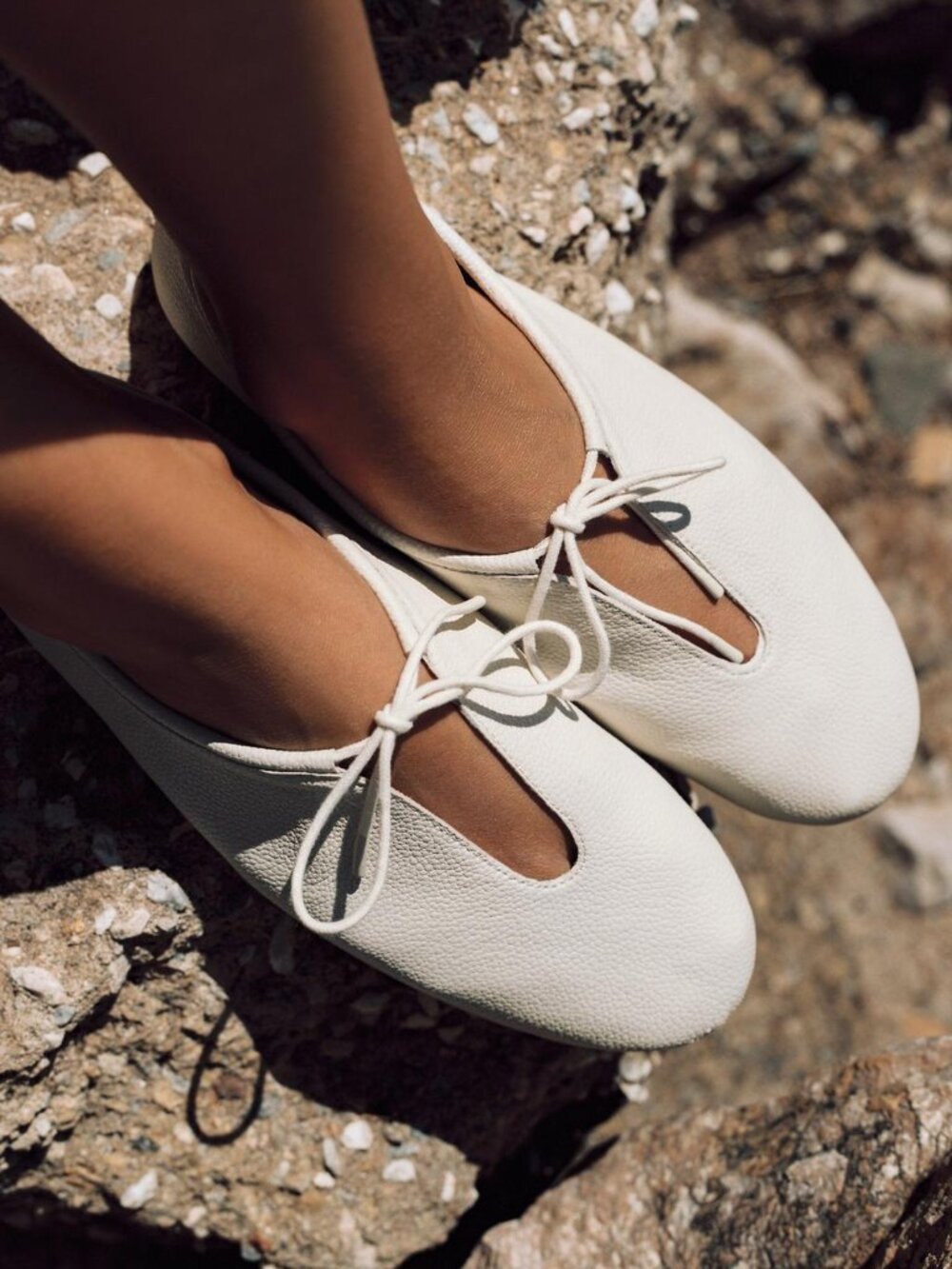 ZARA LEATHER BALLET FLATS 5207/810/002